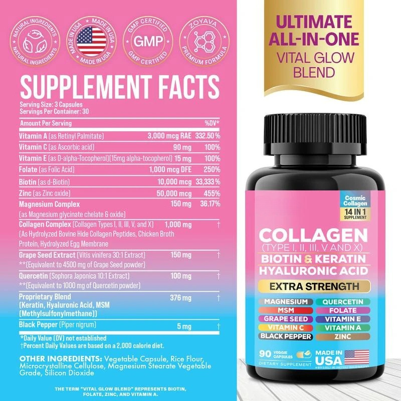 Cosmic Collagen™ 14-in-1 – All-in-One Beauty & Wellness Formula