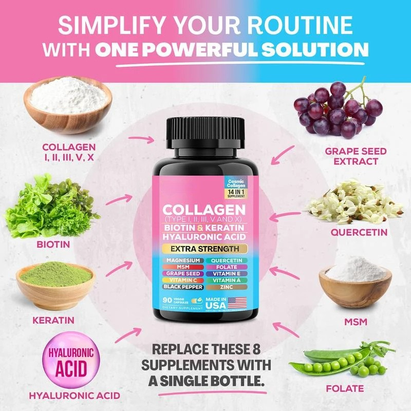 Cosmic Collagen™ 14-in-1 – All-in-One Beauty & Wellness Formula