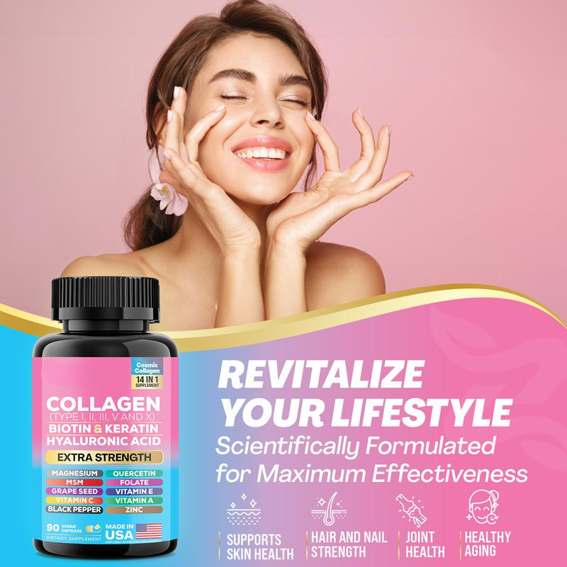 Cosmic Collagen™ 14-in-1 – All-in-One Beauty & Wellness Formula