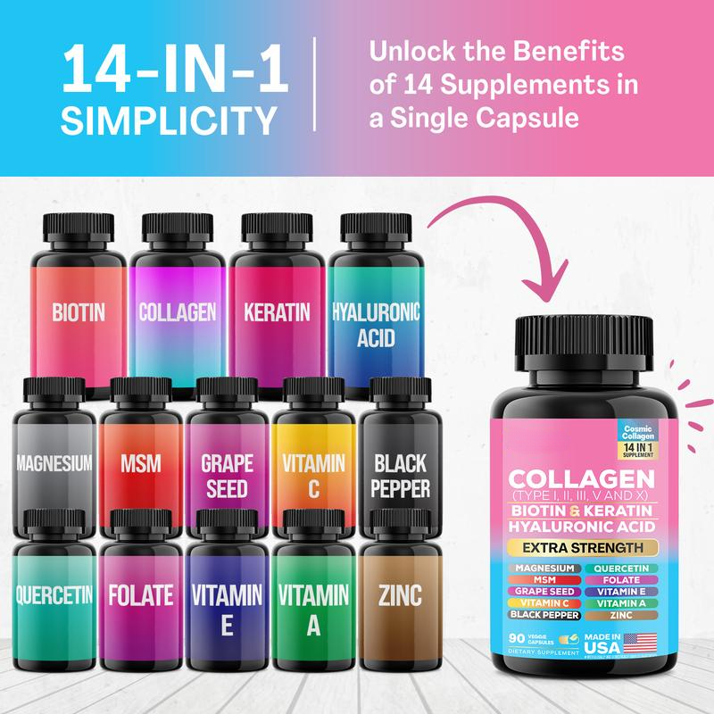 Cosmic Collagen™ 14-in-1 – All-in-One Beauty & Wellness Formula