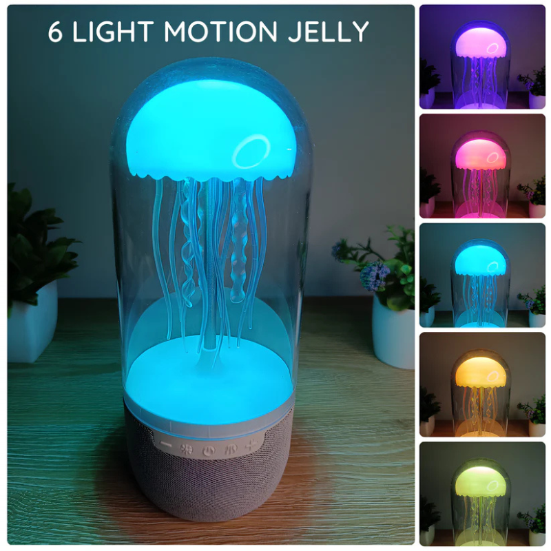 JellyWave™ - Jellyfish Bluetooth Speaker Lamp