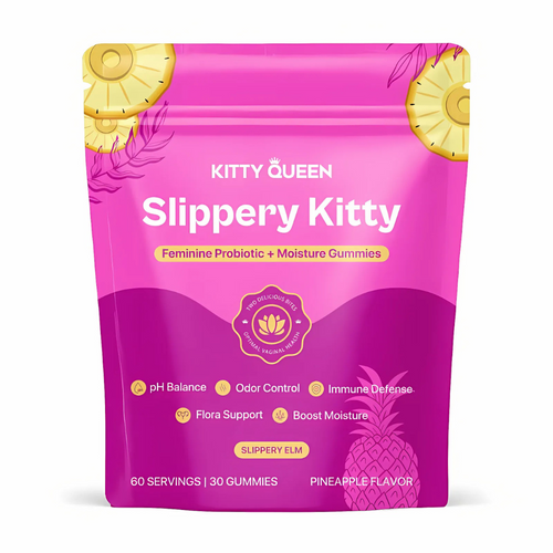 Slippery Kitty - Feminine Probiotic + Moisture Gummies