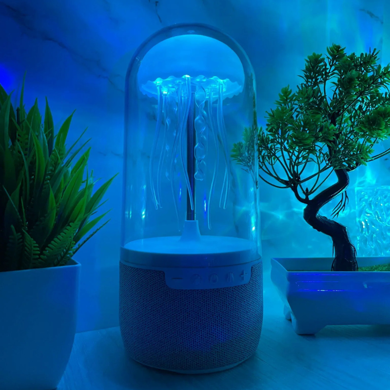 JellyWave™ - Jellyfish Bluetooth Speaker Lamp