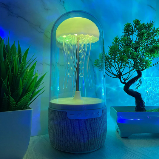 JellyWave™ - Jellyfish Bluetooth Speaker Lamp