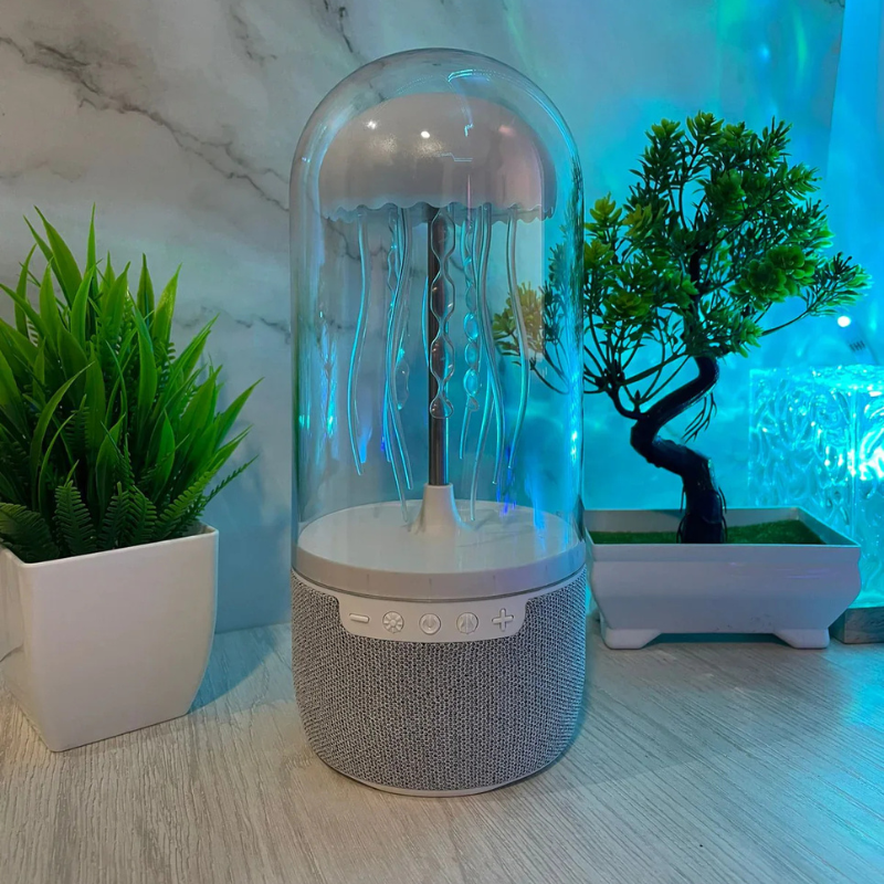 JellyWave™ - Jellyfish Bluetooth Speaker Lamp