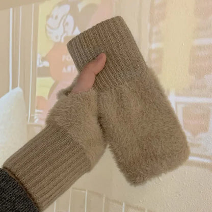 Cozy Half-Finger Gloves (One Size Fits All)